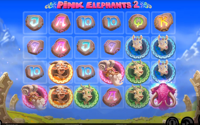 Pink Elephants 2 - Die Gewinne und das Bonusspiel